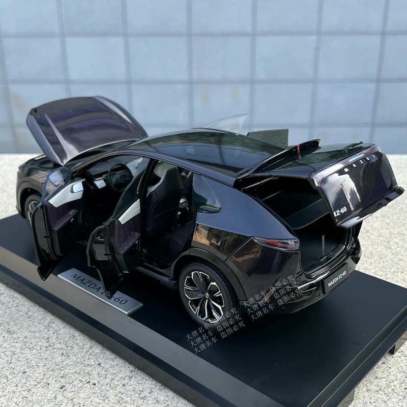 Official 1:18 Mazda EZ-60 Diecast Model Car – Electric SUV New Energy Vehicle Collector