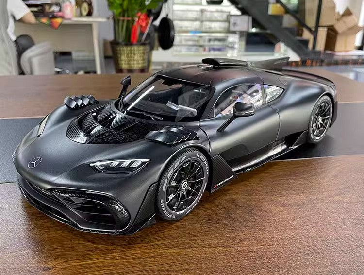 NZG 1:12 ONE Benz AMG Diecast Model – 2023 Edition, Fully Open Simulation Car Model
