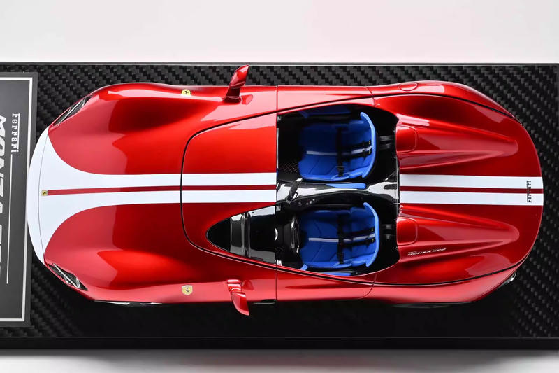 CE 1:18 Ferrari Monza SP2 Resin Model – Metallic Red – YX car model