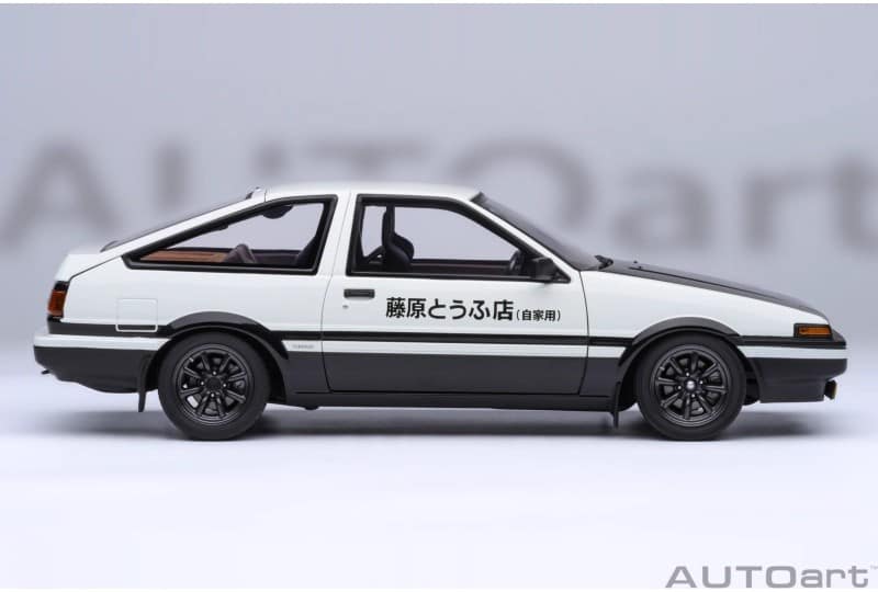 AUTOart 1:18 Toyota AE86 “Initial D” 30th Anniversary Diecast Model Car
