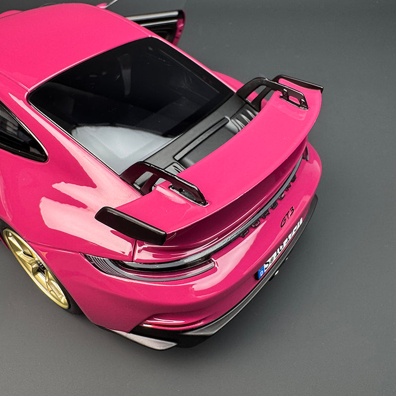 Norev Porsche 911 GT3 1:18 Scale Diecast Model Car – Alloy, ABS &amp; Rubber with Opening Doors and Functional Steering