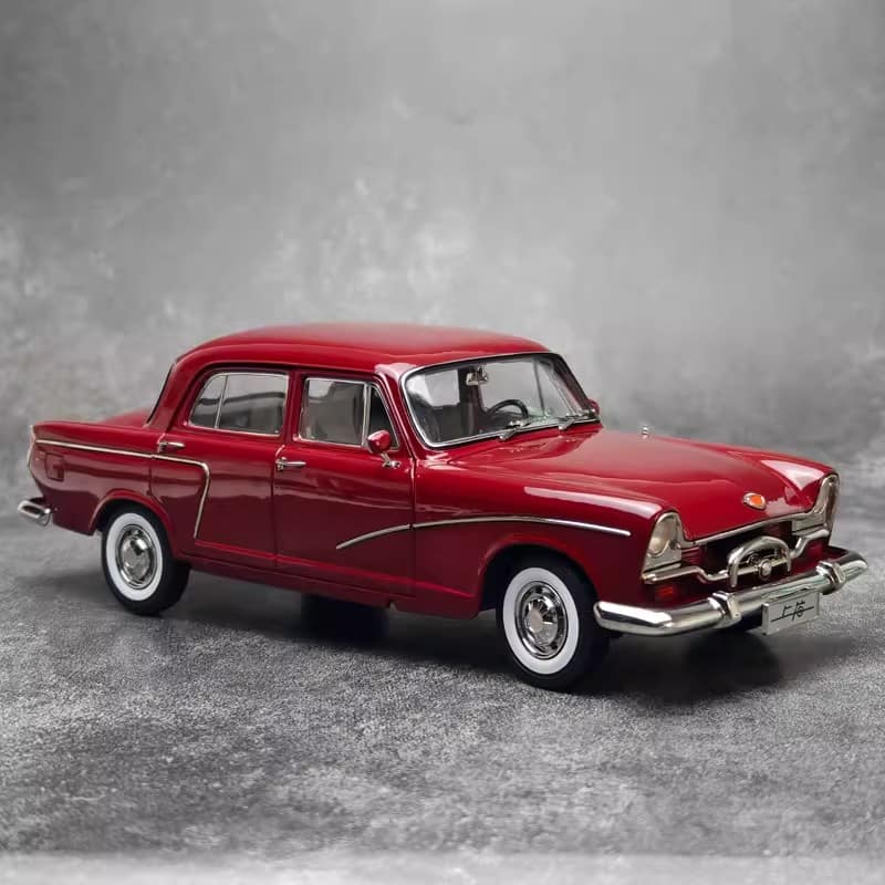 Original Factory 1:18 Shanghai SH760 Classic Vintage Sedan Diecast Model