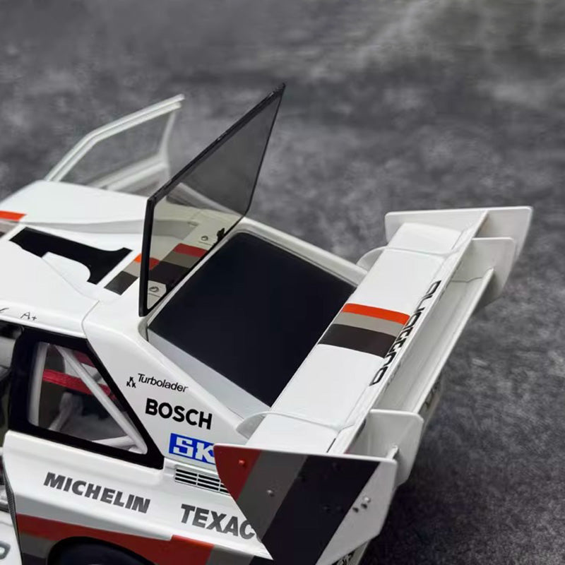 AUTOart 1:18 Audi Quattro S1 Rally Monte Carlo 1986 Diecast car Model