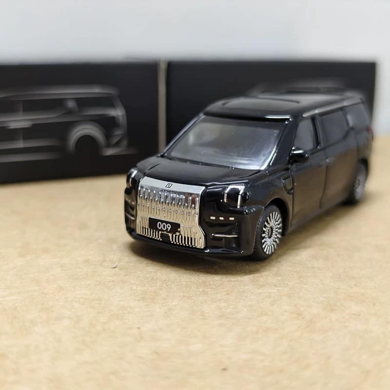 Original 1:64 ZEEKR 009 Electric MPV Diecast Model