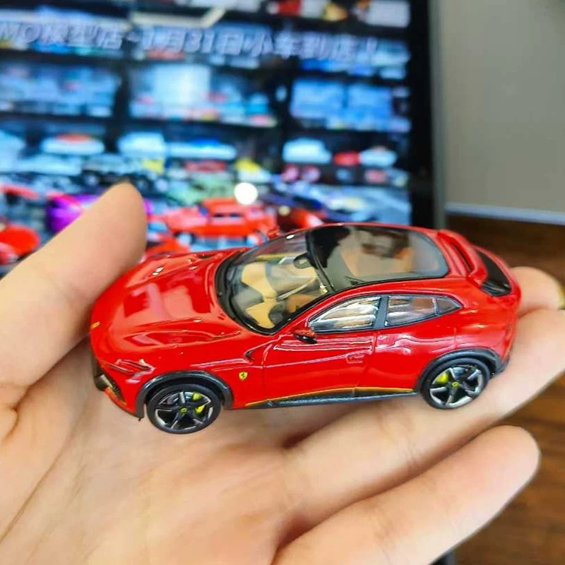 Funny Model 1:64 Ferrari Purosangue V12 SUV Limited Edition Diecast Model