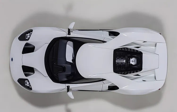Autoart 1/18 Ford GT 2017 White Diecast car model Collectible Car Models