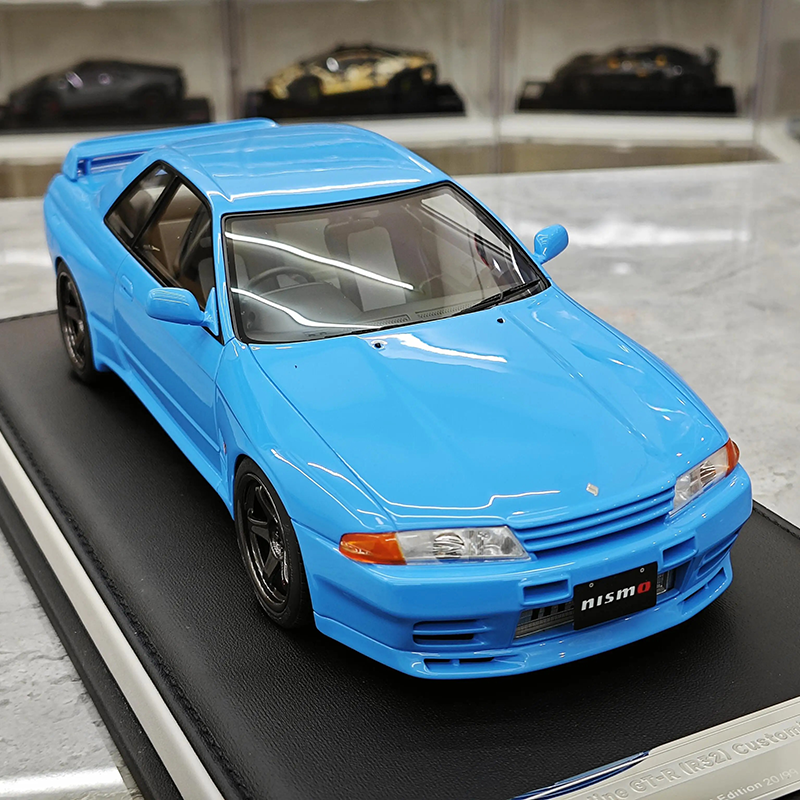 Motorhelix 1:18 Nissan Skyline GT-R R32 Customized Resin Model – JDM
