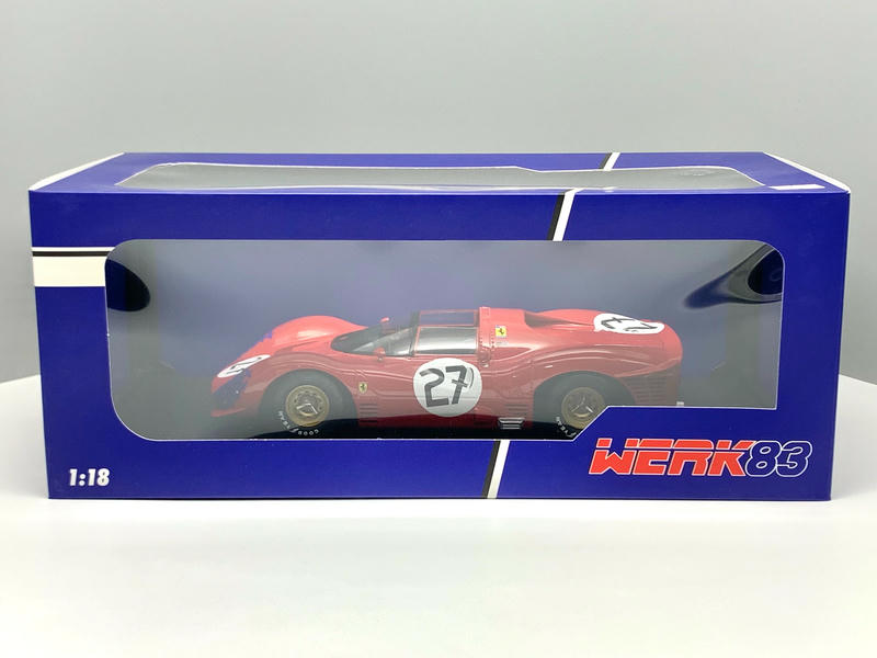WERK83 1:18 Ferrari 330 P3 — 1966 Le Mans