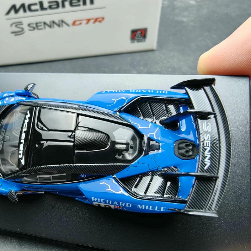 LCD Models 1:64 McLaren Senna GTR Diecast Model Car – Alloy Hypercar Collectible