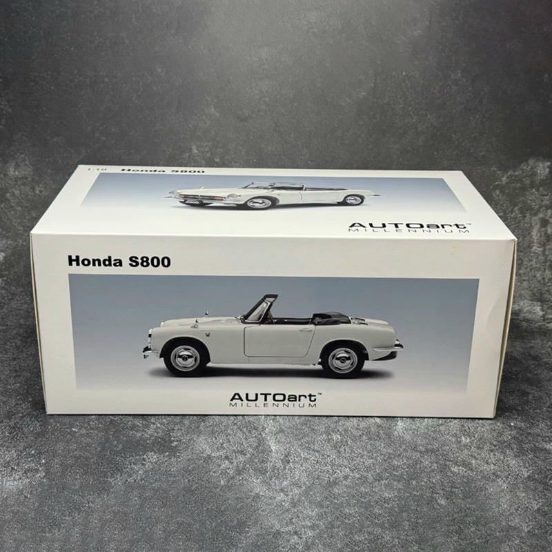 AUTOart 1:18 Honda S800 Roadster Diecast Model – YX car model