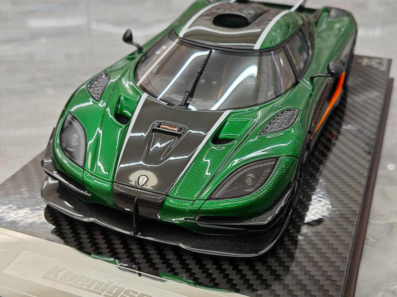 BBA Koenigsegg One 1:18 Resin Model Car