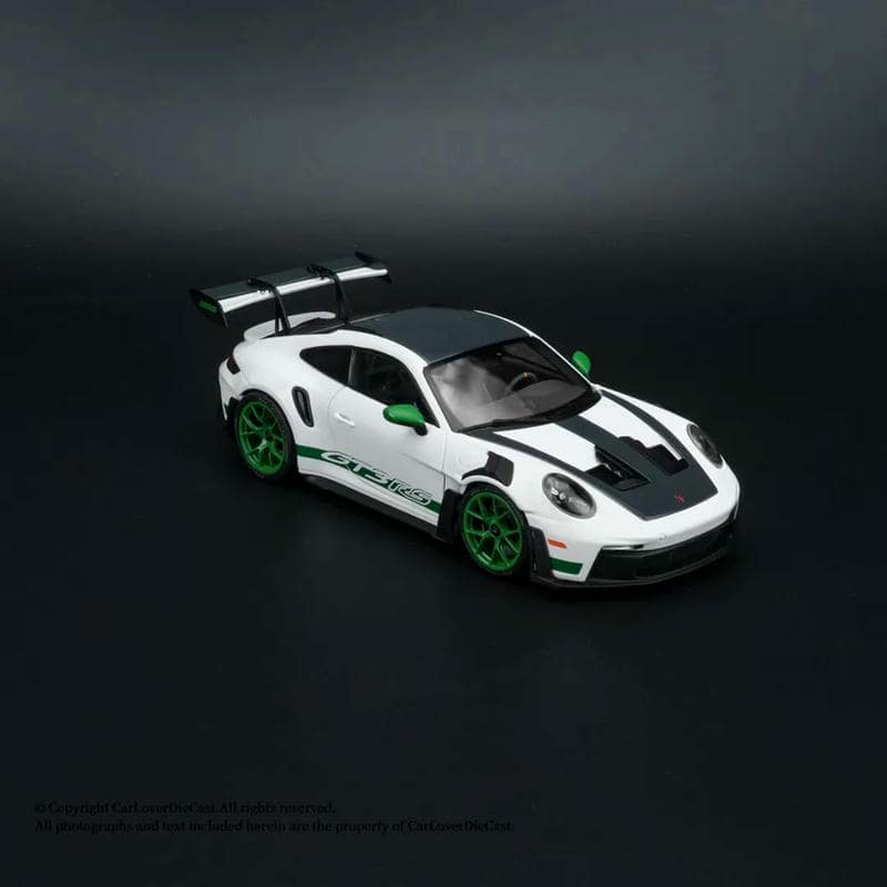 MINICHAMPS 1:18 Porsche 911 GT3 RS Diecast Model Car – Full Opening Limited Edition Collector