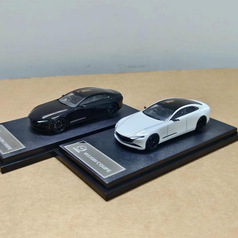 Rhino Model 1:64 Mazda RX-VISION &amp; VISION COUPE Concept Car Diecast Models – Alloy Collectibles