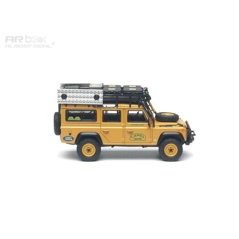 AR Box 1:64 Land Rover Defender 110 Camel Trophy 1993 Sabah–Malaysia Support Vehicle Diecast Model