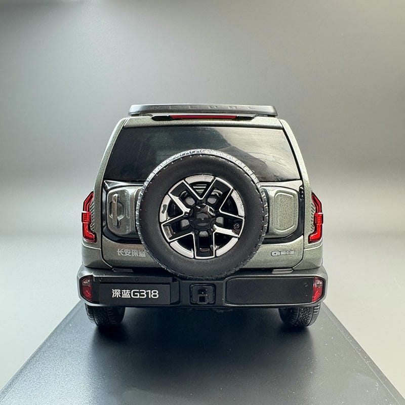 Original Changan Deep Blue G318 1:18 Alloy Model Car