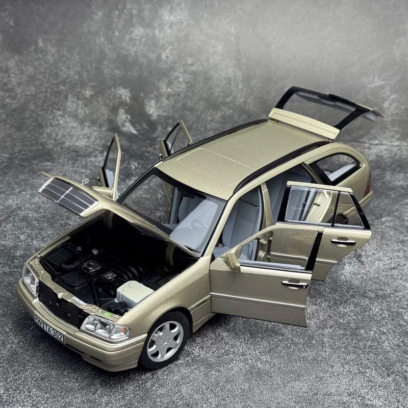 NOREV 1:18 Mercedes-Benz C-Class T-Model W202 Diecast Model Car – Classic C-Class Estate Collector