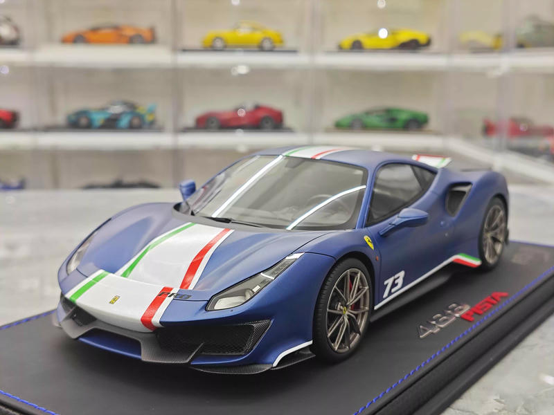 BBR 1:18 Ferrari 488 Pista Spider Hardtop Resin Model
