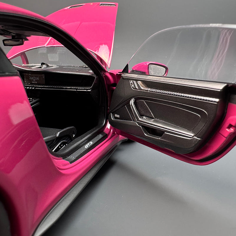 Norev Porsche 911 GT3 1:18 Scale Diecast Model Car – Alloy, ABS &amp; Rubber with Opening Doors and Functional Steering