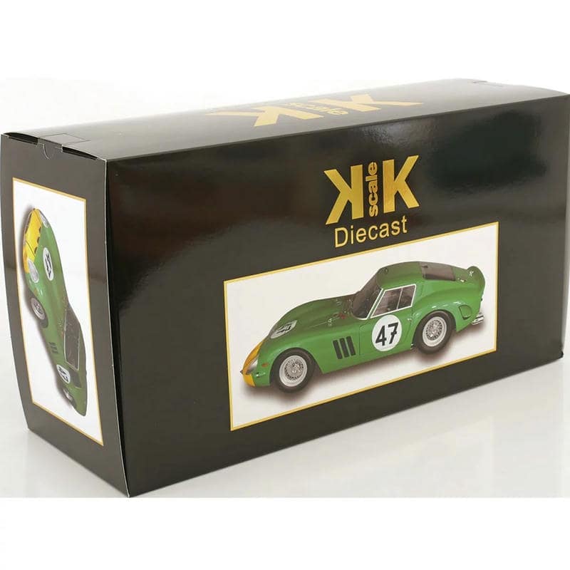 KK 1:12 Ferrari 250 GTO No.112 / No.47 Diecast Model Car – Premium Collector