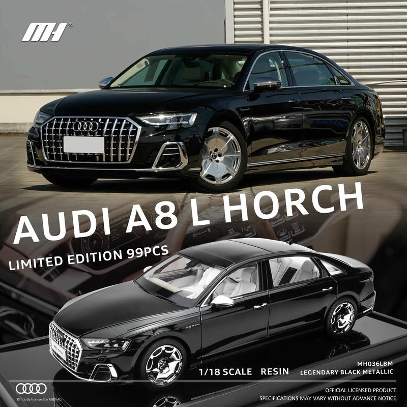 MotorHelix Audi A8 L HORCH 1:18 Resin Model Car