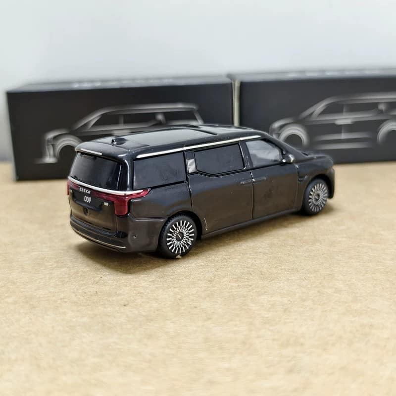 Original 1:64 ZEEKR 009 Electric MPV Diecast Model
