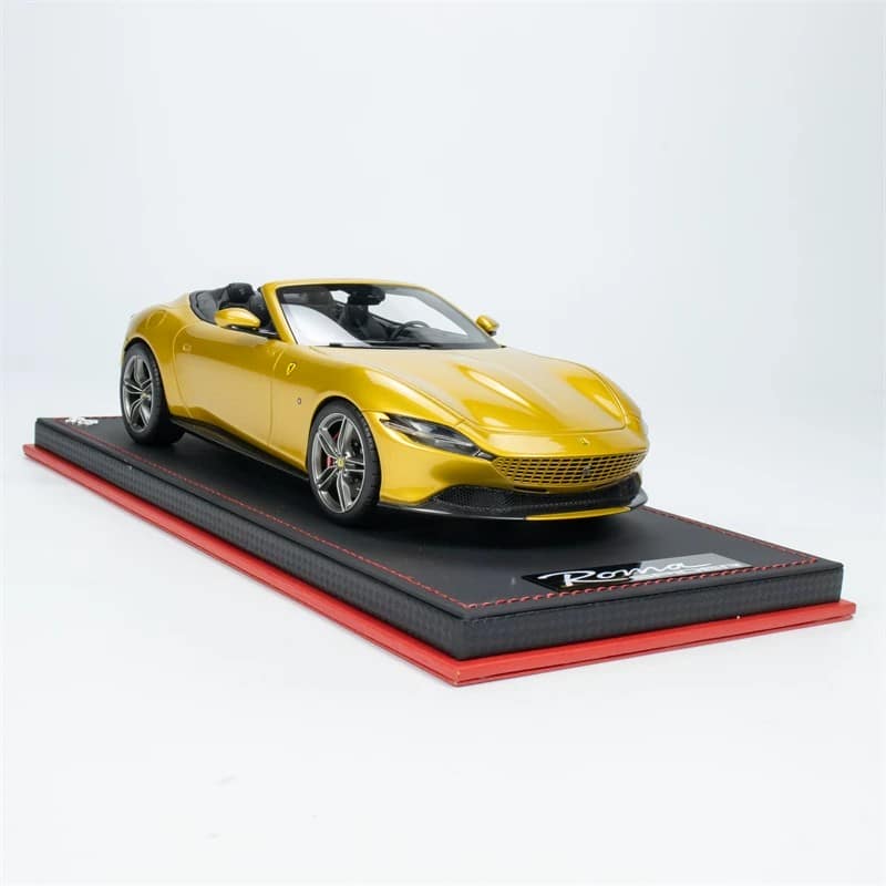 MR 1:18 Ferrari Roma Spider 2023 Resin Model Car – Premium Convertible Supercar