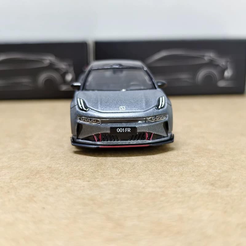 Official 1:64 ZEEKR 001 FR Diecast Model Car – Geely Electric Performance Sedan Alloy Collectible