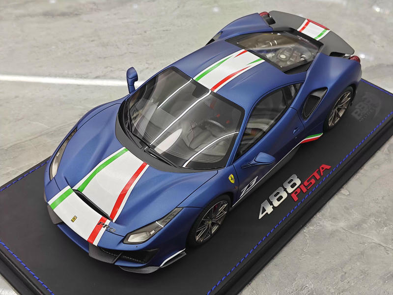 BBR 1:18 Ferrari 488 Pista Spider Hardtop Resin Model