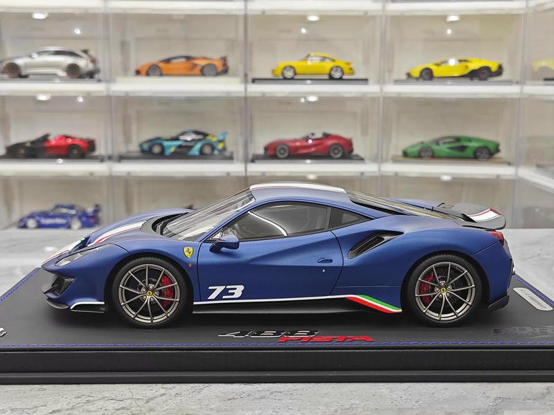 BBR 1:18 Ferrari 488 Pista Spider Hardtop Resin Model
