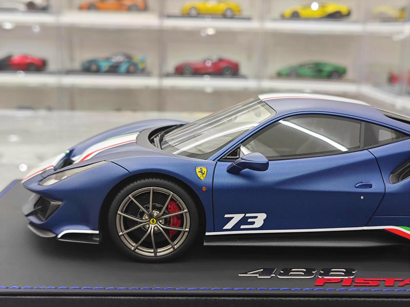 BBR 1:18 Ferrari 488 Pista Spider Hardtop Resin Model