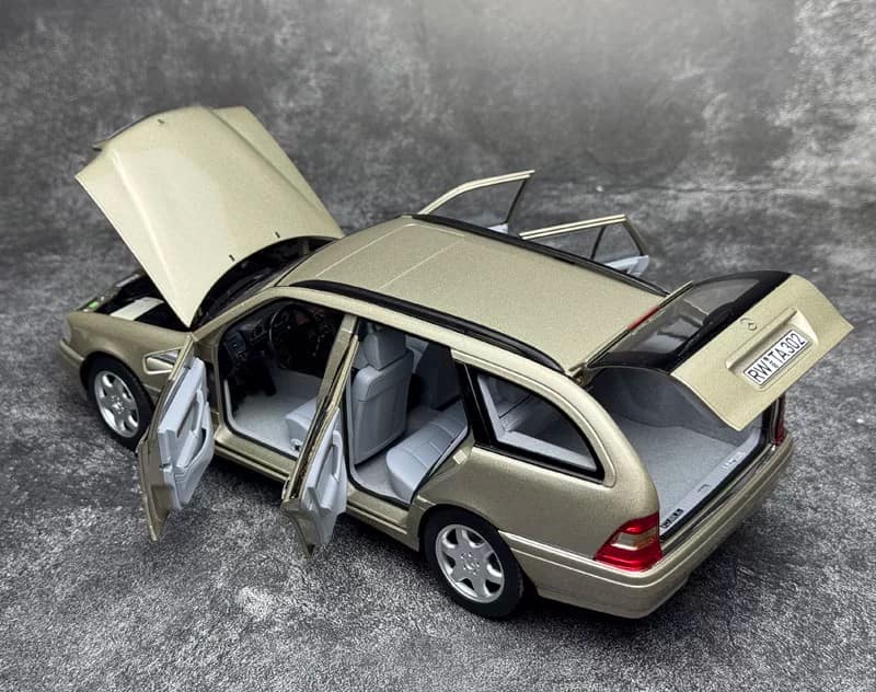NOREV 1:18 Mercedes-Benz C-Class T-Model W202 Diecast Model Car – Classic C-Class Estate Collector