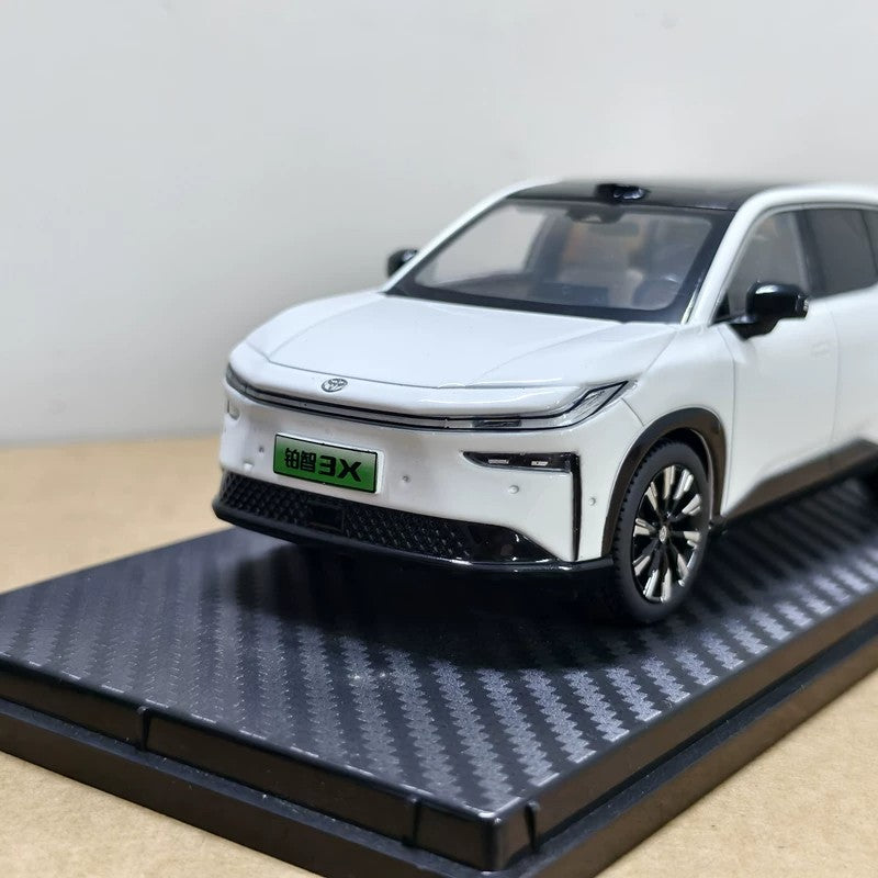 Original 1:30 Toyota bZ3X Diecast Model – GAC Toyota Electric SUV