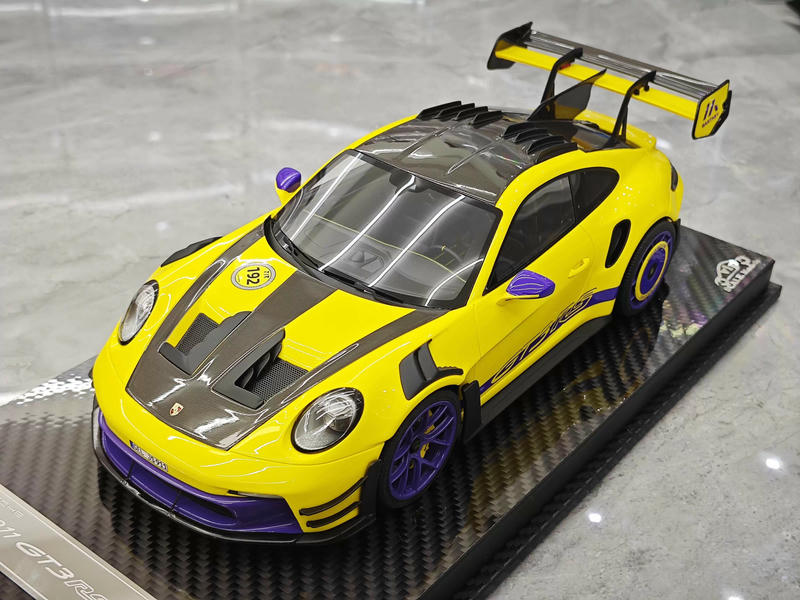 VIP Model 1:18 Porsche 911 GT3 RS Manthey Racing Resin Model