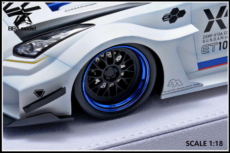 BBA Nissan GT-R 35GT-RR 1:18 Resin Model Car