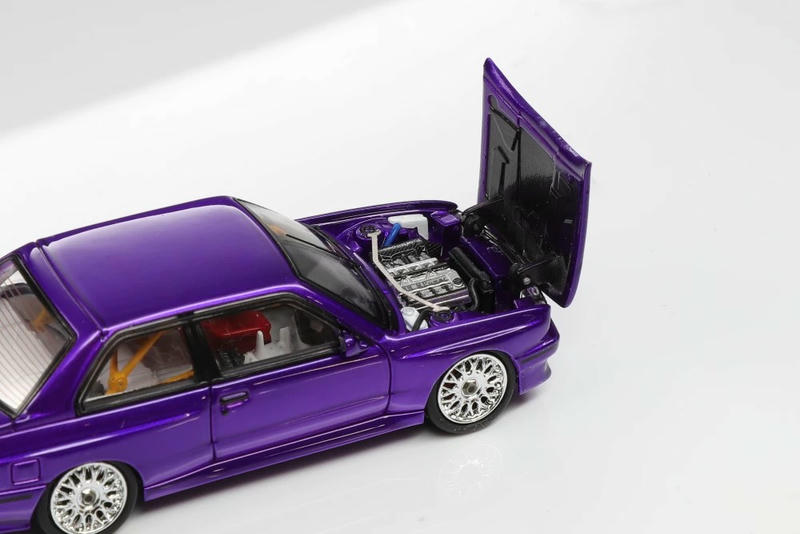 Mortal BMW E30 M3 Group A 1:64 Diecast Model Car