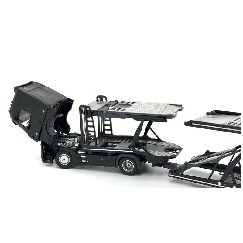 Mercedes-Benz Actros Double-Decker Car Transport Trailer 1:64 Diecast Model