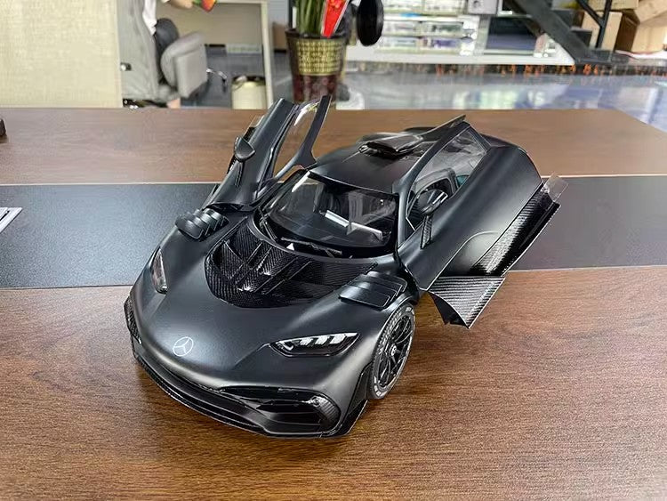 NZG 1:12 ONE Benz AMG Diecast Model – 2023 Edition, Fully Open Simulation Car Model