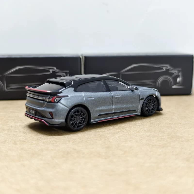 Official 1:64 ZEEKR 001 FR Diecast Model Car – Geely Electric Performance Sedan Alloy Collectible