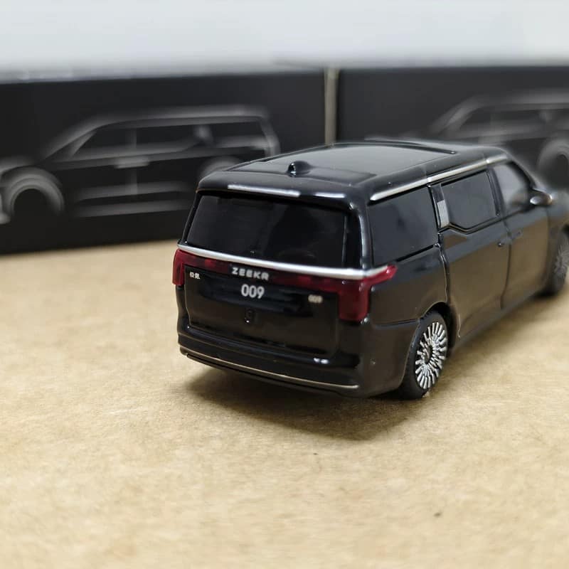 Original 1:64 ZEEKR 009 Electric MPV Diecast Model