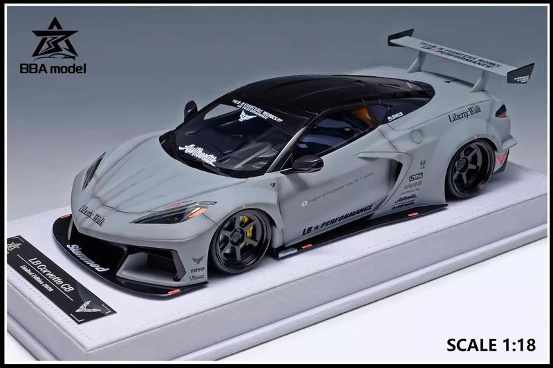 BBA 1:18 Corvette C8 Resin Model