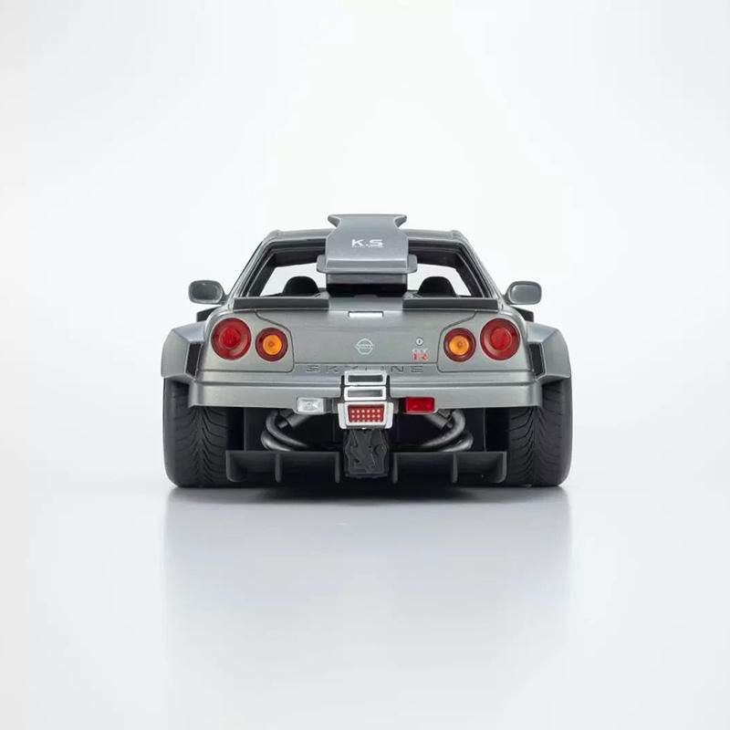 Kyosho 1:18 Nissan Skyline GT-R R34 Resin Model Car – YX car model