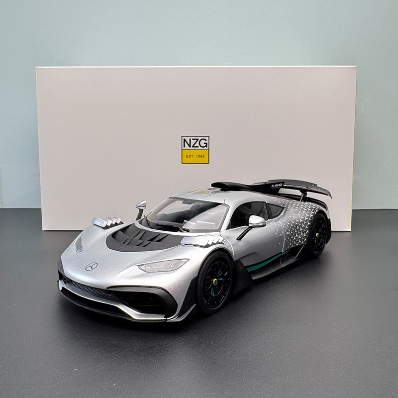 Mercedes-Benz AMG ONE 1:18 Die-Cast Alloy Model by NZG (Starlight Paint)