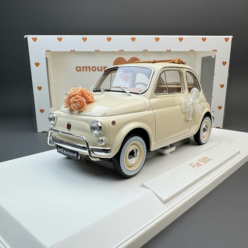 Norev 1:18 Fiat 500L 1968 Diecast Car