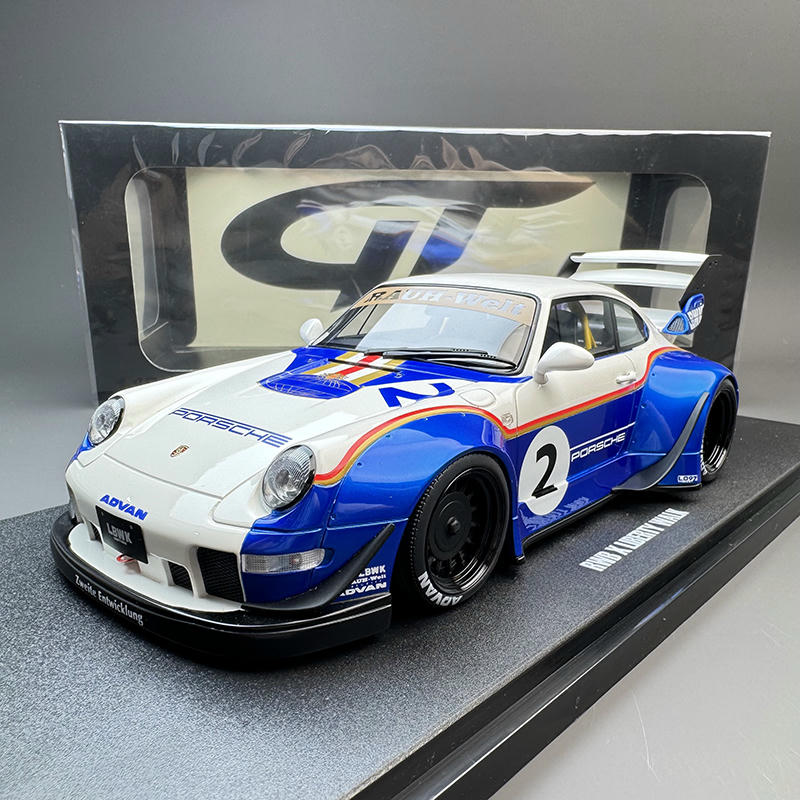GT Spirit 1:18 Porsche 911 (993) RWB × Liberty Walk Resin Model