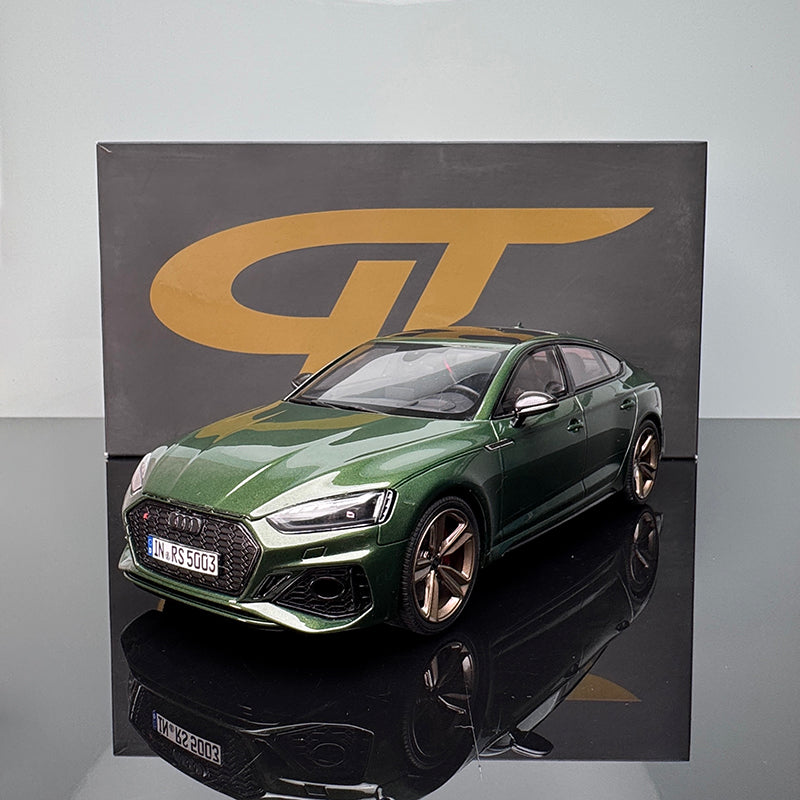 GT SPIRIT Audi RS5 (B9) Sportback Diecast Model – 1:18 Scale Limited Edition (Sonoma Green CLDC018)
