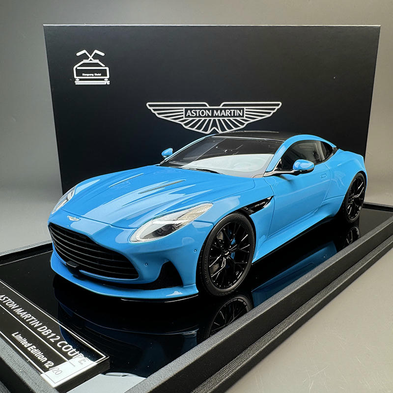 MotorHelix 1:18 Aston Martin DB12 Coupe Resin Model Car