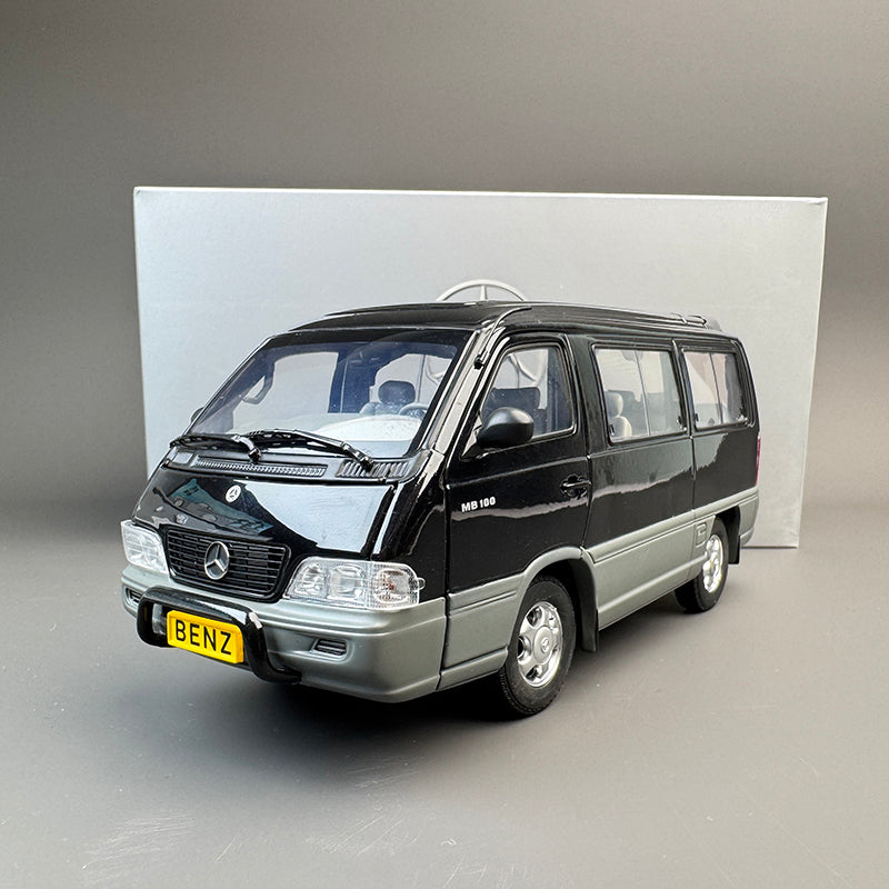 Original 1:24 Mercedes-Benz MB100 Business Van Alloy Model