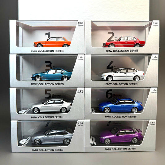 AR Box BMW 3 Series 50th Anniversary Set 1:64 Diecast