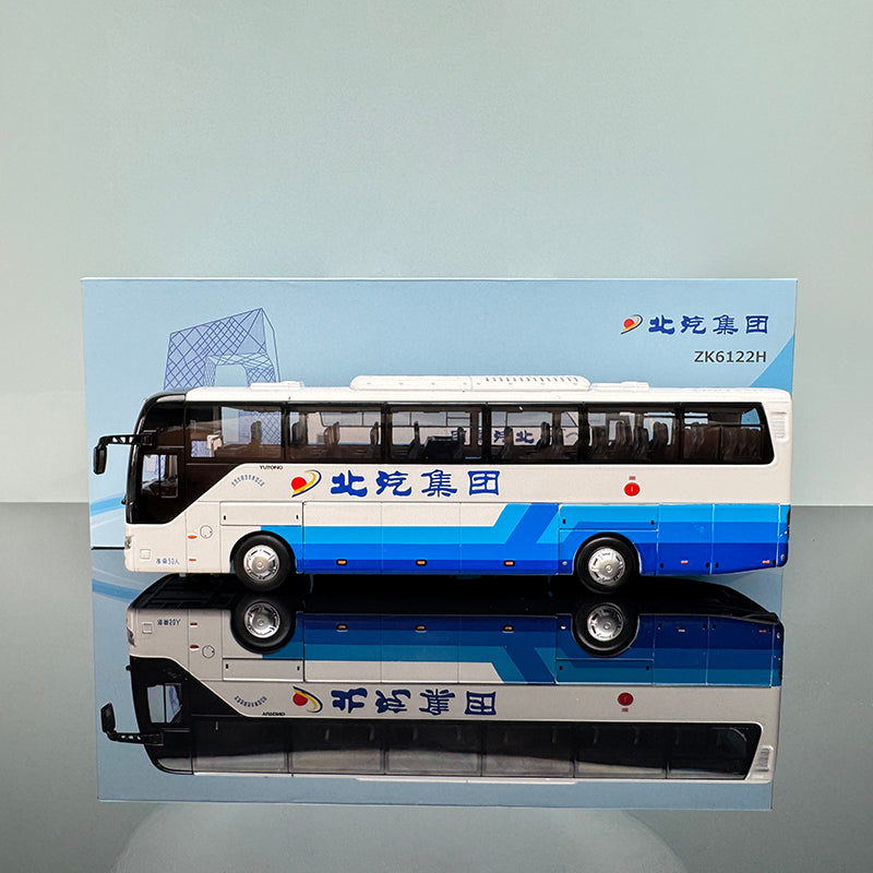 Yutong ZK6122H9 1:42 Scale Alloy & ABS Diecast Coach Bus Model – Interactive Collectible