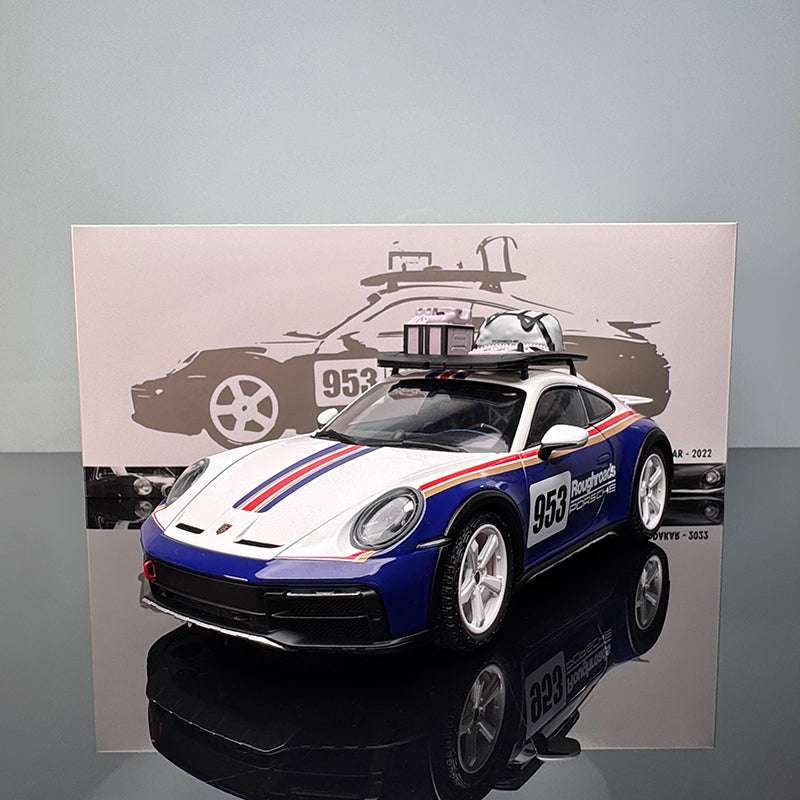Minichamps Porsche 911 Dakar Diecast Model – 1:18 Scale Collectible